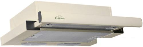 Кухонная вытяжка Elikor Интегра 50П-400-В2Л (кремовый)- фото