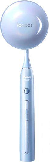 Электрическая зубная щетка Soocas X3 Pro (голубой, 1xStandart, 1xSoft, UV-бокс)- фото4