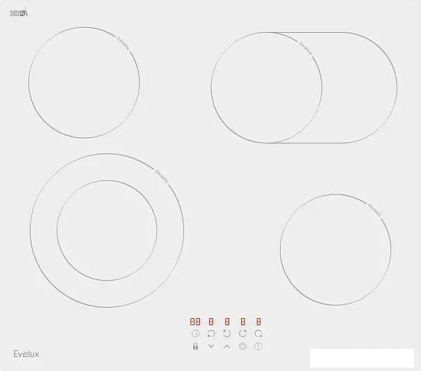 Варочная панель Evelux HEV 642 W- фото2