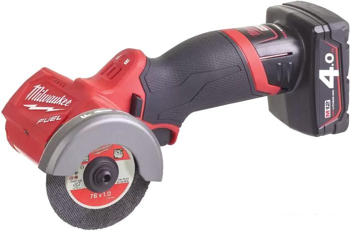 Монтажная (отрезная) пила Milwaukee M12 FCOT-422X Fuel 4933464619 (с 2-мя АКБ, кейс)- фото3