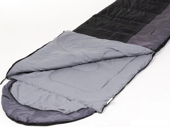 Спальный мешок BalMax Аляска Camping Plus Series до -15°C L (левая молния, серый)- фото2