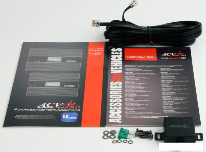 Автомобильный усилитель ACV LX-2.80- фото4