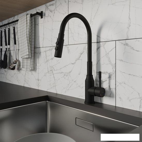 Смеситель Milardo Meal M01BL2FM05- фото2