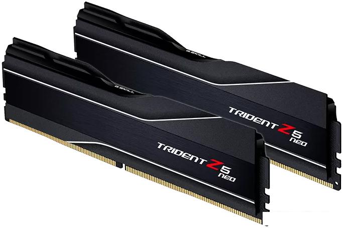 Оперативная память G.Skill Trident Z5 Neo 2x32ГБ DDR5 6000 МГц F5-6000J3238G32GX2-TZ5N- фото