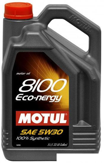 Моторное масло Motul 8100 Eco-nergy 5W30 5л