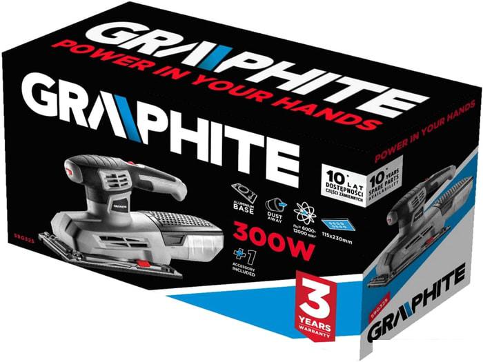 Виброшлифмашина GRAPHITE 59G325- фото3
