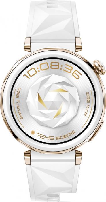 Умные часы Huawei Watch GT 5 Pro 42 мм (белый)- фото3