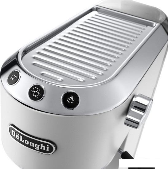 Рожковая кофеварка DeLonghi Dedica EC 685.W- фото3