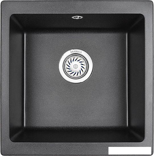 Кухонная мойка Granula GR-4451 (черный)- фото