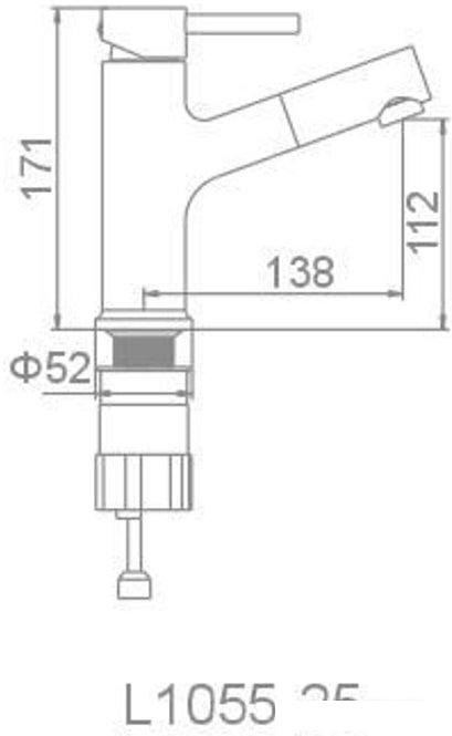 Смеситель Ledeme l1055-25- фото3