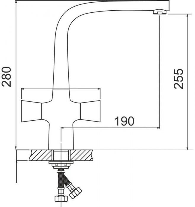 Смеситель Gota Rocio Palma 072310-GOTA- фото2