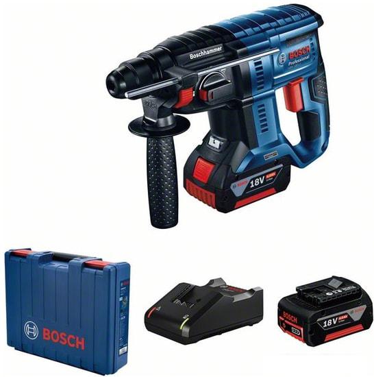 Перфоратор Bosch GBH 180-LI Professional 0611911121 (с 2-мя АКБ, кейс)- фото