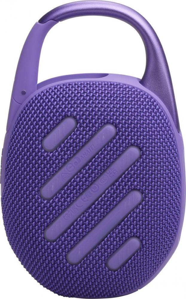 Беспроводная колонка JBL Clip 5 (фиолетовый)- фото3