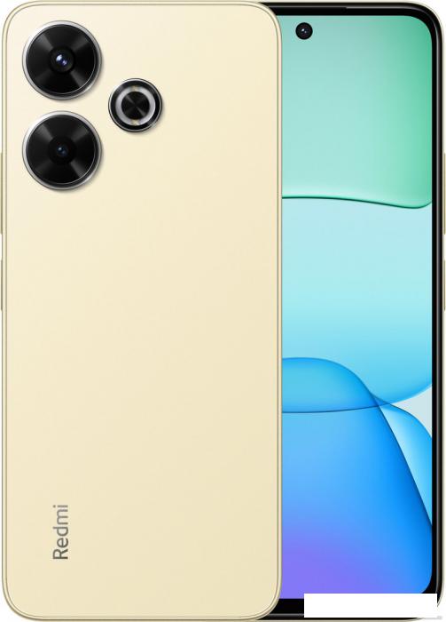 Смартфон Xiaomi Redmi 13 6GB/128GB с NFC международная версия (солнечный желтый)- фото