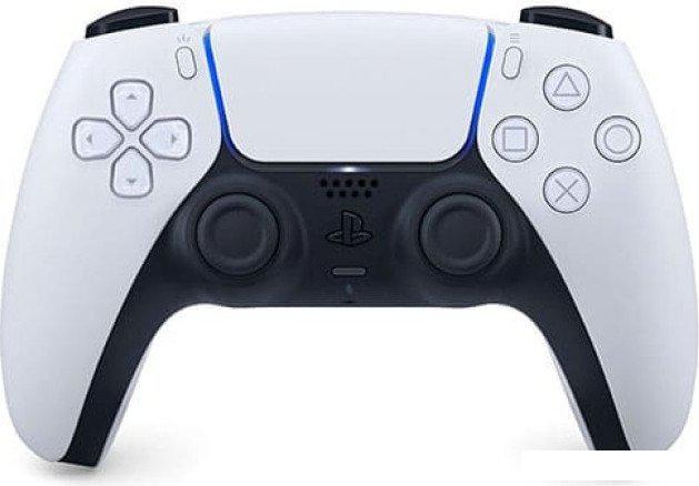 Игровая приставка Sony PlayStation 5 Slim (2 геймпада, белый/черный)- фото2