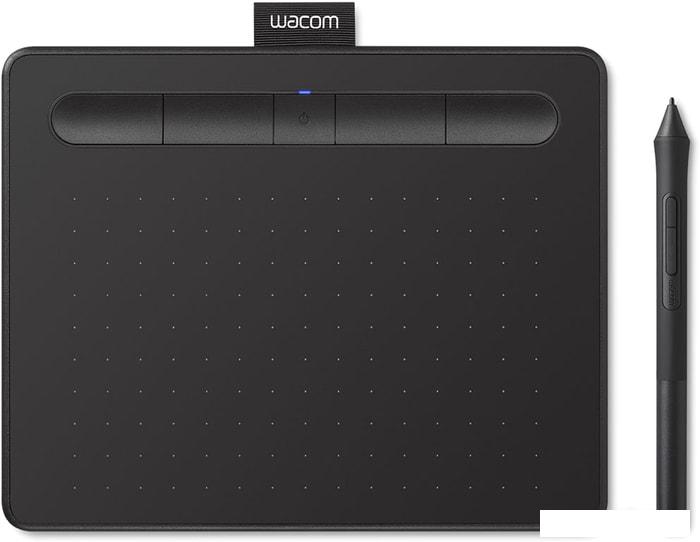 Графический планшет Wacom Intuos CTL-4100WL (черный, маленький размер)- фото