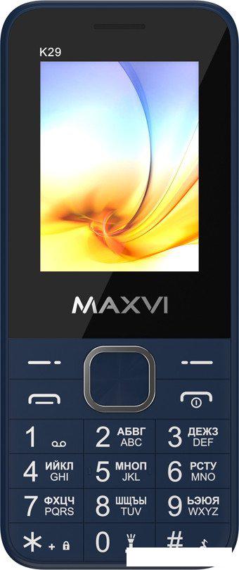 Телефон Maxvi K29 (синий)- фото3
