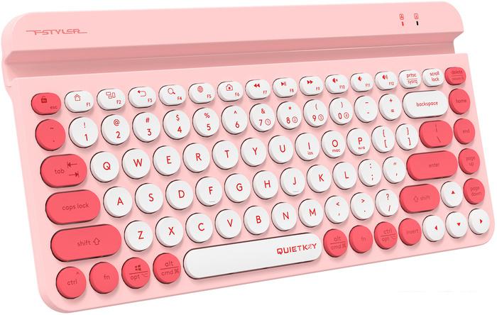 Клавиатура A4Tech Fstyler FBK30 (малина)- фото3