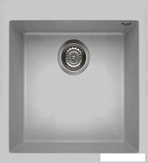 Кухонная мойка Elleci Quadra 102 Aluminium M79- фото