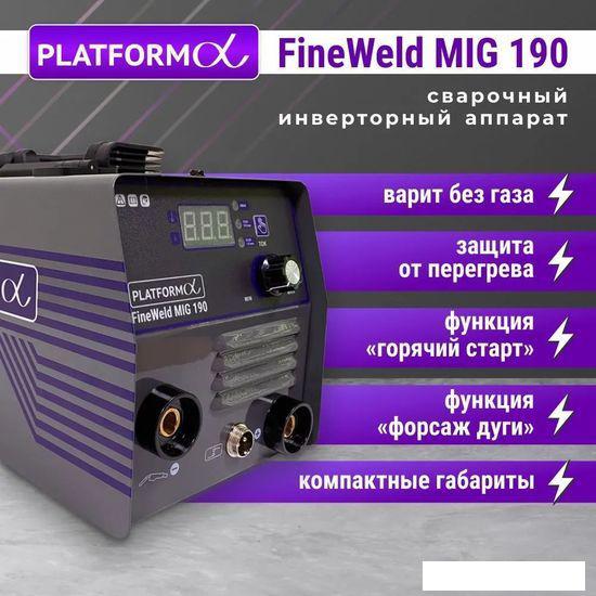 Сварочный инвертор Platforma FineWeld MIG 190- фото2