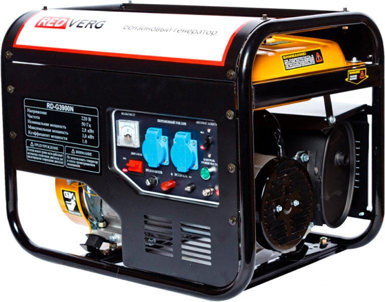 Бензиновый генератор RedVerg RD-G3900N- фото