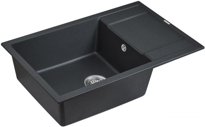 Кухонная мойка Paulmark Verlass PM317850-BL- фото2