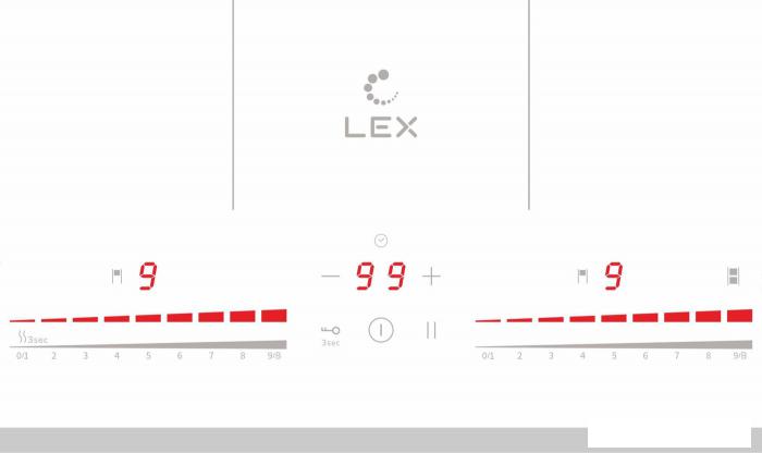 Варочная панель LEX EVI 641C WH- фото2