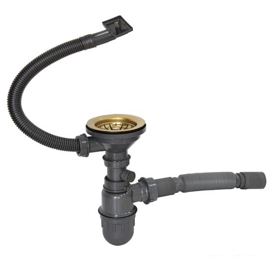 Кухонная мойка Mixline 548566 (золото, 3 мм)- фото4