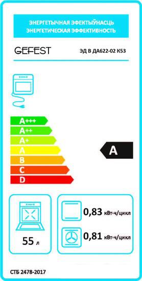 Духовой шкаф GEFEST 622-02 К53- фото2