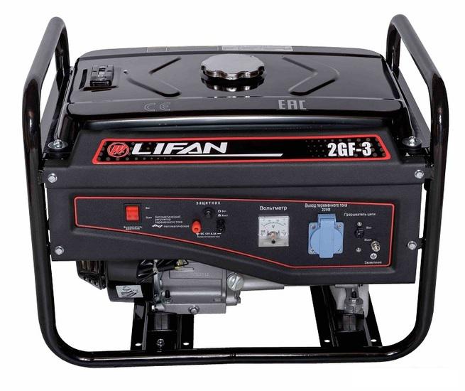 Бензиновый генератор Lifan 2 GF-3 LF2500- фото2