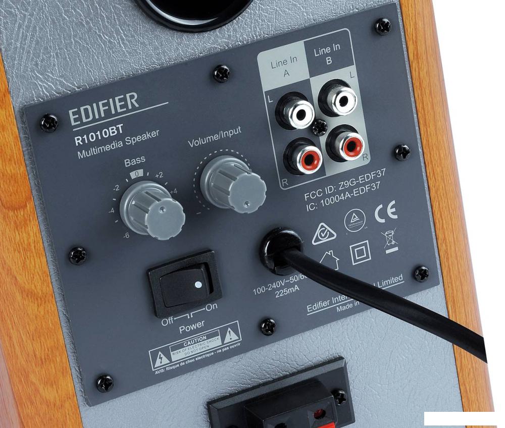 Акустика Edifier R1010BT (коричневый)- фото2