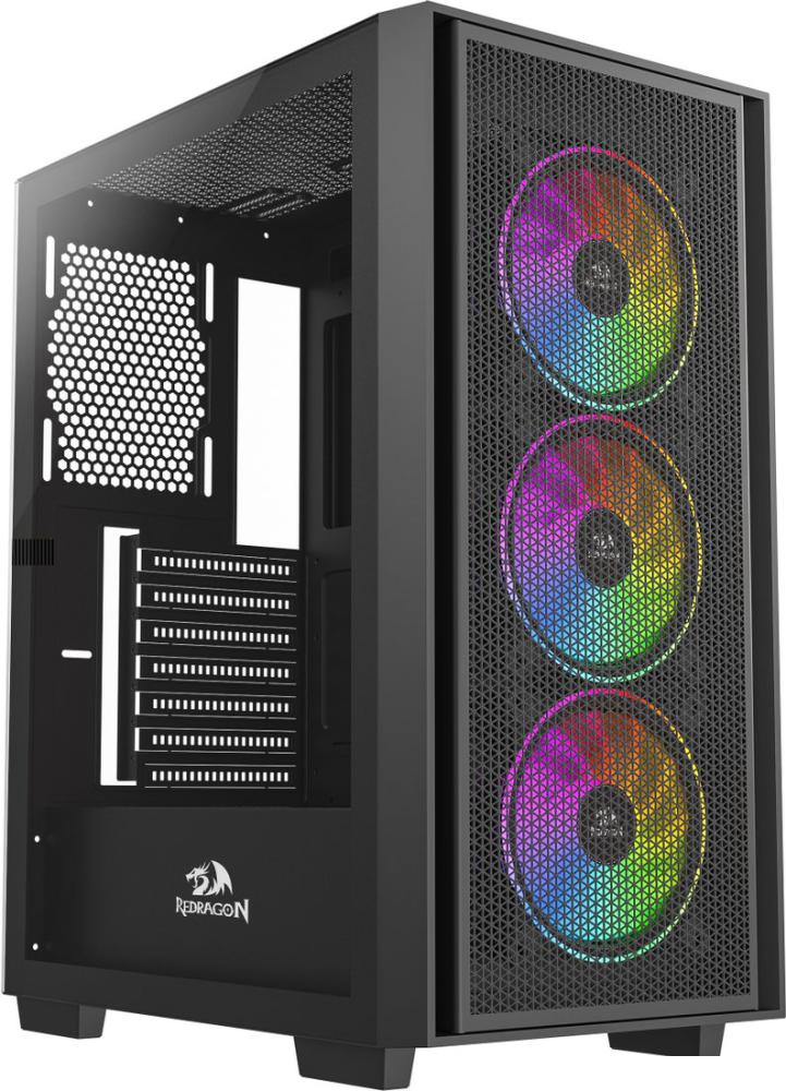 Корпус Redragon Paktis3 (черный)- фото