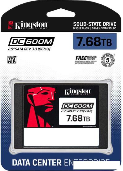 SSD Kingston DC600M 7.68TB SEDC600M/7680G- фото3