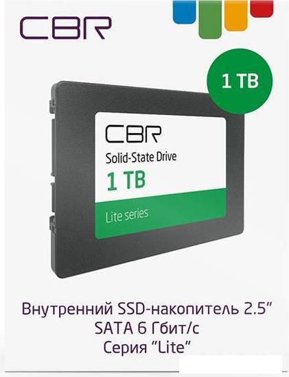 SSD CBR Lite 1TB SSD-001TB-2.5-LT22- фото3