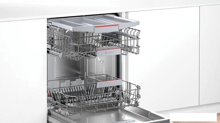 Встраиваемая посудомоечная машина Bosch Serie 4 SMV46KX04E- фото3