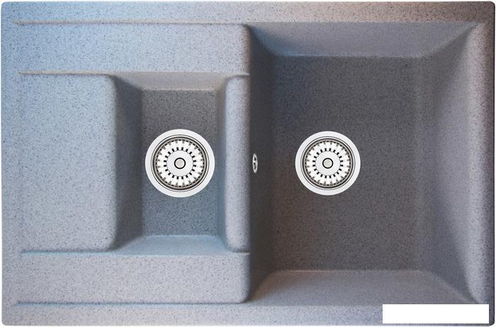 Кухонная мойка Berge 7612 (серый)