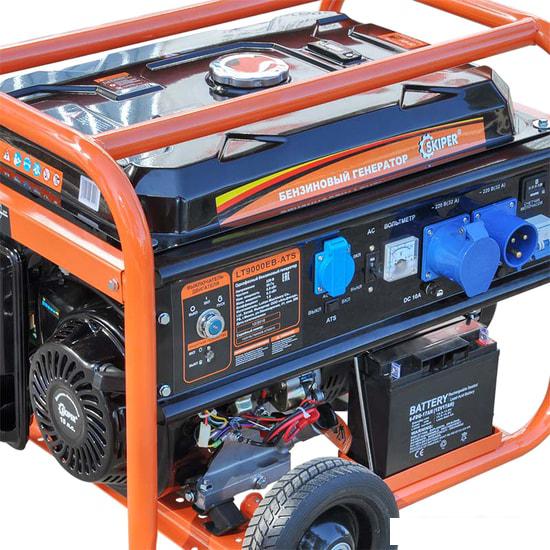 Бензиновый генератор Skiper LT9000EB-ATS- фото3