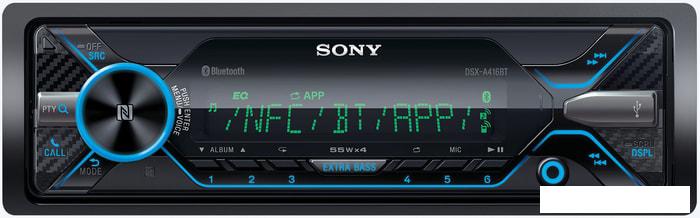 USB-магнитола Sony DSX-A416BT- фото2