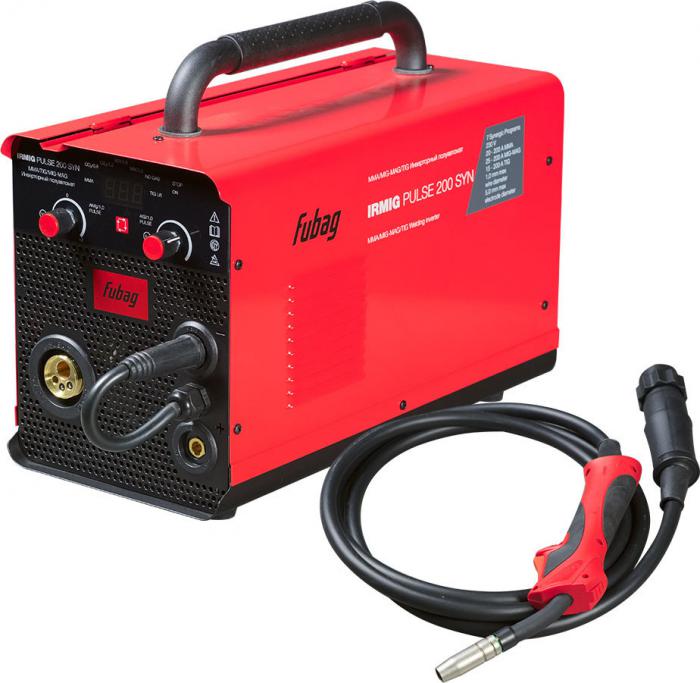 Сварочный инвертор Fubag Irmig Pulse 200 SYN 41385- фото