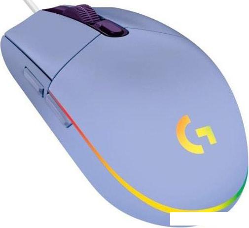 Игровая мышь Logitech G102 Lightsync (сиреневый)- фото3