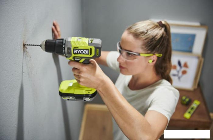 Ударная дрель-шуруповерт Ryobi RPD18-2C42S 5133005525 (с 2-мя АКБ 2 Ач+4 Ач, сумка)- фото4