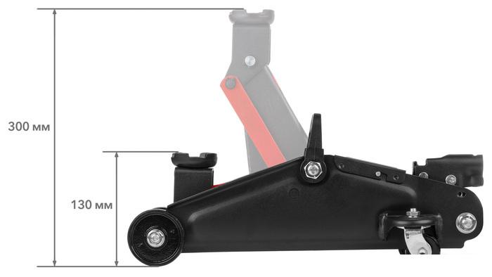 Подкатной домкрат Startul Auto ST8014-03 2т (кейс)- фото3