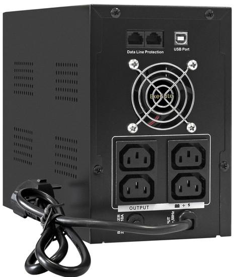 Источник бесперебойного питания ExeGate SpecialPro UNB-2200.LED.AVR.4C13.RJ.USB EX292612RUS- фото2