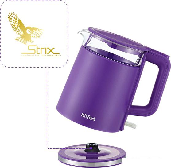 Электрочайник Kitfort KT-6124-1- фото4