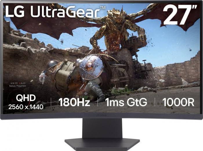 Игровой монитор LG UltraGear 27GS60QC-B- фото2
