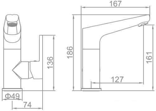 Смеситель Ledeme H64 L1066- фото4
