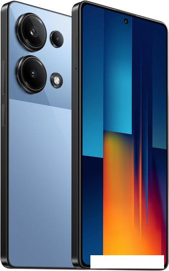 Смартфон POCO M6 Pro 8GB/256GB с NFC международная версия (синий)- фото4