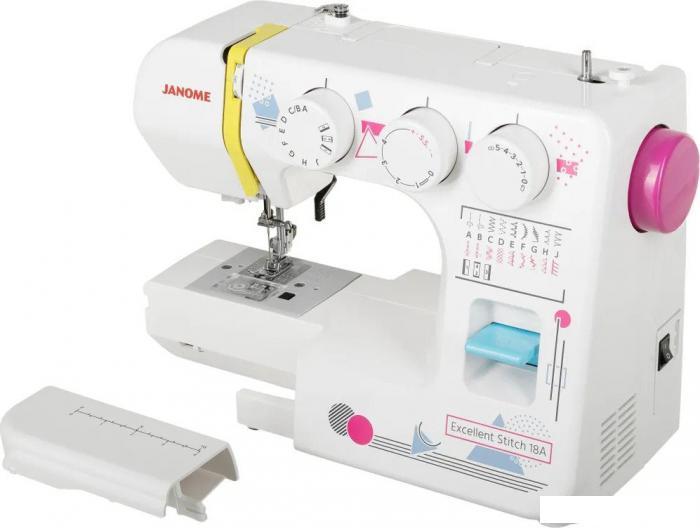 Электромеханическая швейная машина Janome Excellent Stitch 18A- фото4