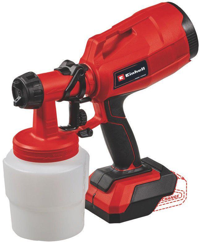 Краскораспылитель Einhell TC-SY 18/60 Li-Solo 4260025 (без АКБ)- фото