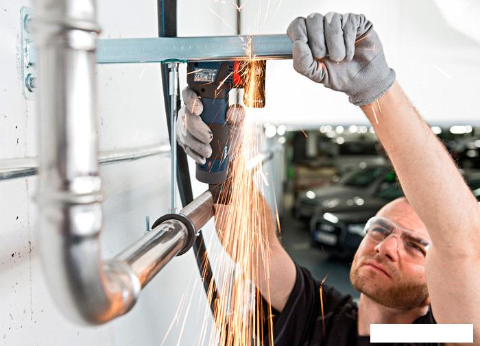 Угловая шлифмашина Bosch GWS 12V-76 Professional 06019F2000 (без АКБ)- фото3